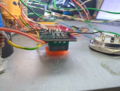 Custom washer for the encoder