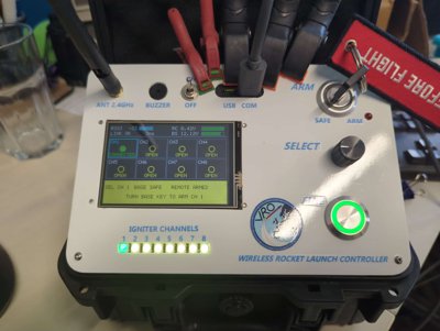 Finished remote panel