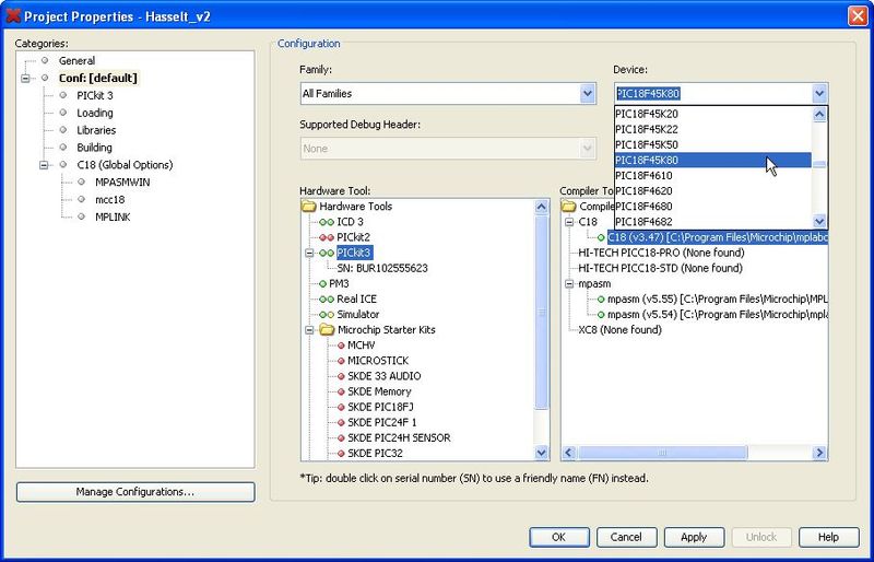 Mespelare VSCP firmware