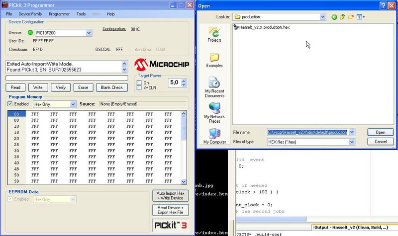 Mespelare VSCP firmware