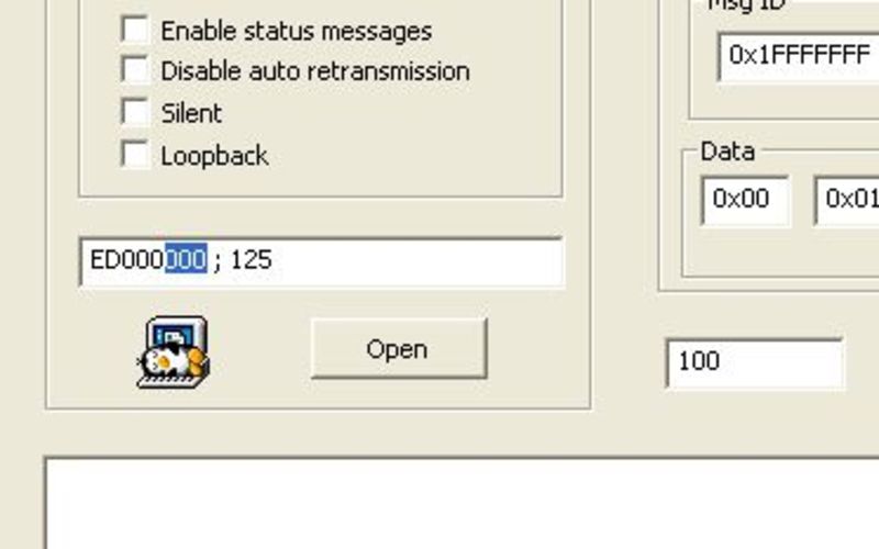 set the correct module serial number and bus speed