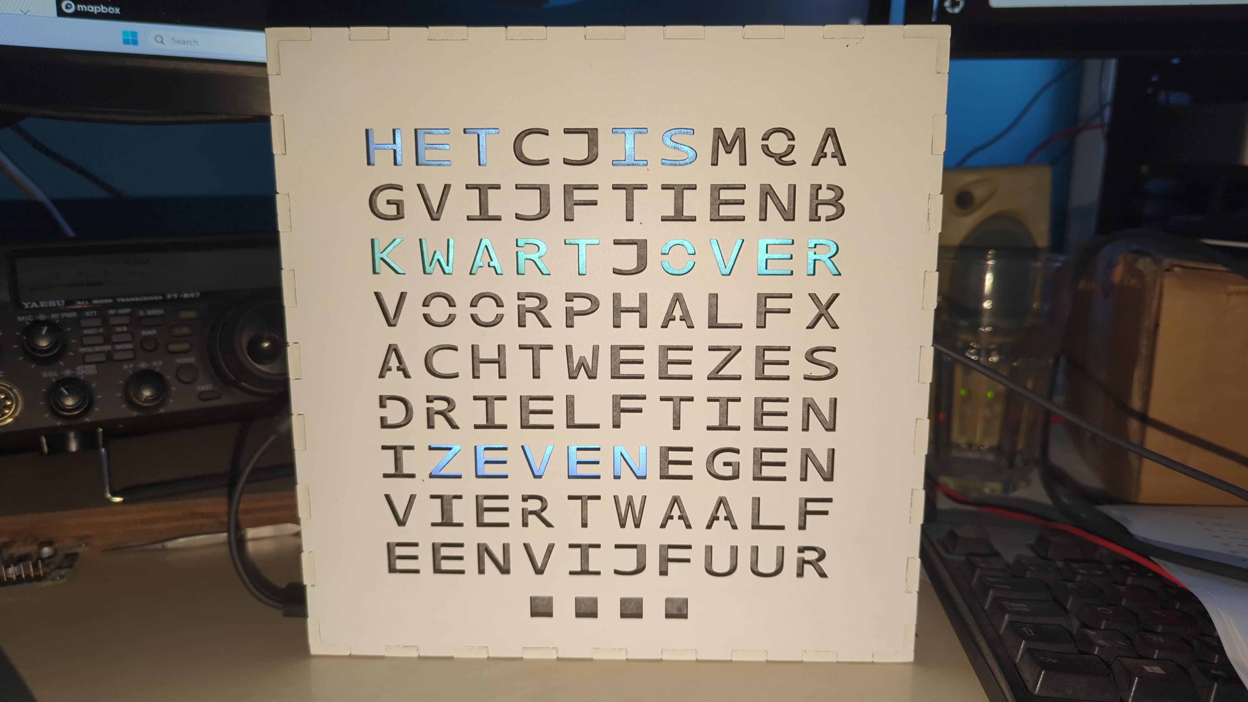 Building a Woordklok — A Dutch Word Clock
